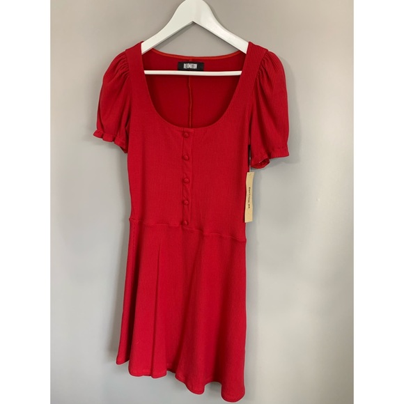 NWT Reformation Rory Red Dress - Picture 5 of 11